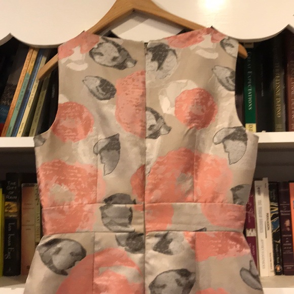 Pink and Gray Architectural Dress - Picture 4 of 4